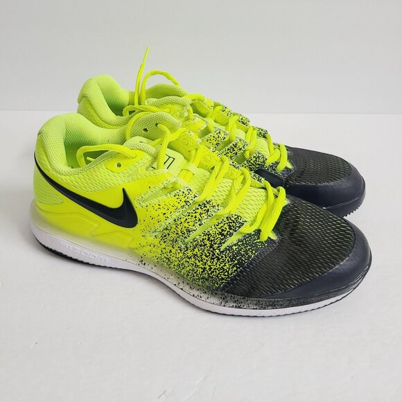 NEW Nike Air Zoom Vapor HC Tennis Shoes AA8030-702 Size 12 Volt Black main image 7